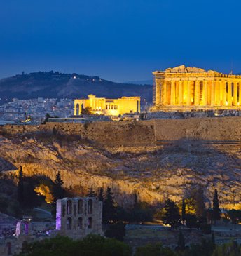 Billed af Akropolis i Athen