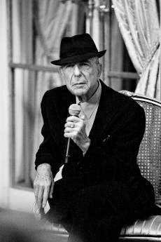 Fotografi af Leonard Cohen